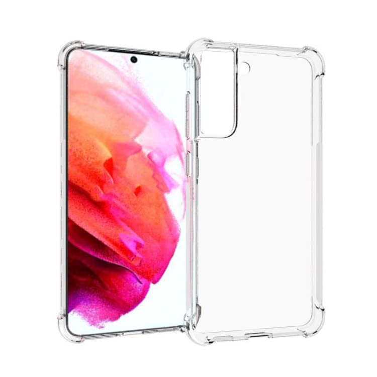 Image of for Samsung S21 FE 2023 Edition Case, Phone Case Clear Transparent Reinforced Corners TPU Shock-Absorption Flexible Cell Phone Cover for Samsung S21 FE 2023 Edition - Transparent