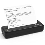 HPRT MT810 Portable Printers Wireless for Travel, Bluetooth Printer Compatible with Android iOS Phon