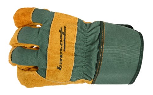 Forney 53190 Lined Premium Cowhide Leather Palm Work Gloves (Men's Xl), Brown/Gold #TOP5