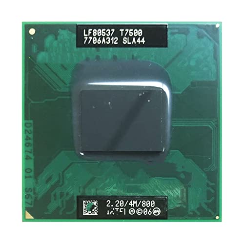 CPU 10PC 2�f���I T7500 SLA44 SLAF8 2.2 gHz�f���A���R�A�f���A���X���b�h CPU�v���Z�b�T4M 35W�\�P�b�gp
