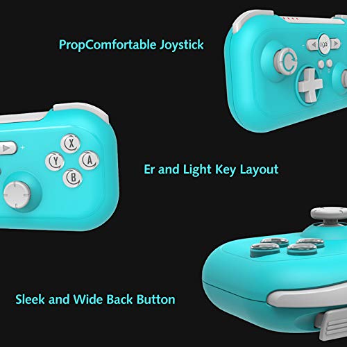 KKmoon PG-SW021 Mini controlador de jogo sem fio com tecnologia de detecção de movimento de 6 eixos/