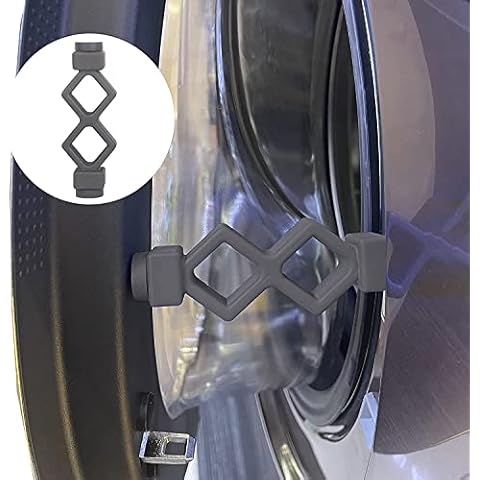 Magoog Washer Door Prop, Magoog Front Load Washer Door Prop, Keep Front Load Washer Door Open and Dry to Prevent Damping, Upgraded Longer Door Prop for Front Load Washing Machines Cover