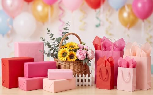 50 Sheets Pink Tissue Paper for Gift Bags Wrap Bulk Decorative Tissue — 사진 6