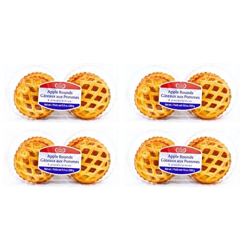 Holland Patisserie Mini Apple Pie Pastry Rounds – Flaky Dutch