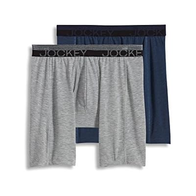 Jockey Mens Underwear Sport Outdoor Midway Brief - 2 Pack
