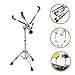 Milisten Alloy Snare Drum Stand Height Lift Feature Drum Holder for Practice Pad and Snare for Beginners and -term Use