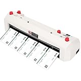 Electric Business Card Cutter,Heavy Duty Automatic Cutter for 3.5'x2.1' Card, 110V Business Card Slitter for Office and Print Shop