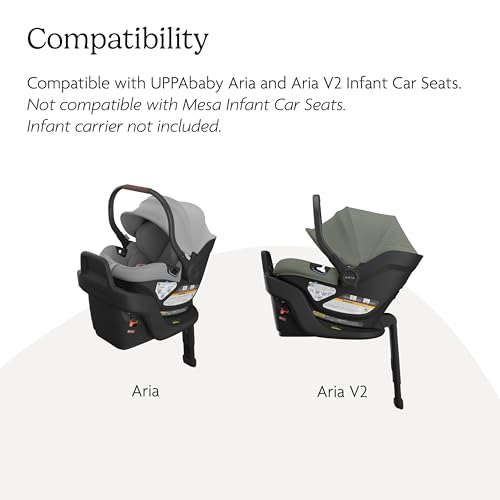 UPPAbaby Extra Aria Car Seat Base/Compatible with Aria Infant Car Seats/SmartSecure Installation with Load Leg by UPPAbaby - Image 7