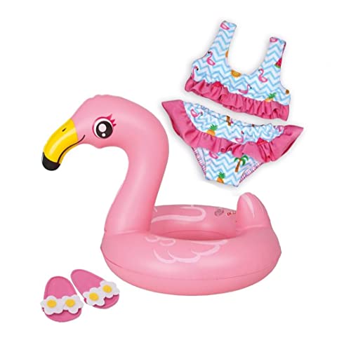 Ensemble de natation pour poupée Heless pour jouer dans la piscine en été