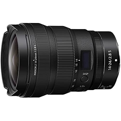 NIKON NIKKOR Z 14-24mm f/2.8 S Ultra-Wide Angle Zoom Lens for Nikon Z Mirrorless Cameras