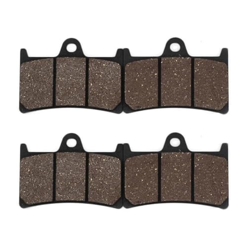 Plaquettes de frein moto FZS 1000 pour balades en toute sécurité