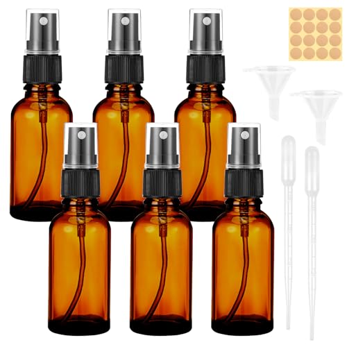 Maxmoc 6 x 30ml sprühflasche Glas Braunglas