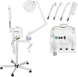 Professional 3 in 1 Aromatherapy Facial Steamer, 5x (16 Diopter) Magnifying Lamp