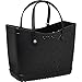 Crocs Classic Large Tote Bag | Durable | Washable | Waterproof, Black