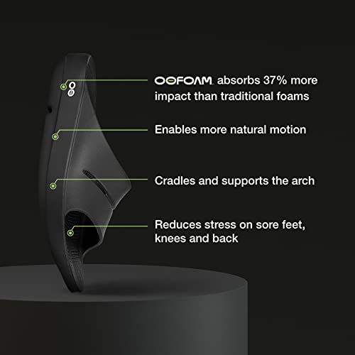 Image of OOFOS OOlala Women's Sandal - Lightweight Recovery Footwear - Reduces Stress on Feet, Joints & Back - Machine Washable