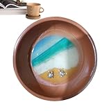Ambito di applicazione: si integra perfettamente con qualsiasi stanza, questa decorazione a forma di ciotola di mare migliora gli spazi come un'opera d'arte sorprendente, che si tratti di un comodino della camera da letto o del centro di un tavolino da salotto.