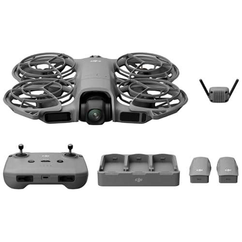 Image of DJI Neo 2 Drone Fly More Combo 4K Camera Bundle with Tech Smart USA Drone Essentials Plus Software Bundle + Deco Gear Drone Landing Pad + Deco Essentials CPS 2 Year Protection Pack + Sling Backpack