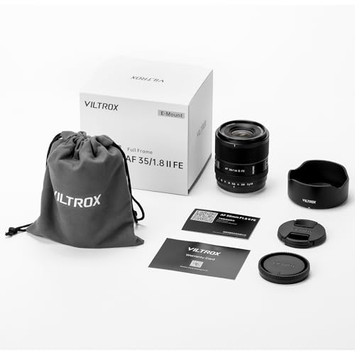 VILTROX APO 35mm F1.8 FE, AF 35mm f/1.8 II Evo Objectif pour Monture Sony E, Objectif à Plein Format Autofocus à Grande Ouverture pour Sony A7CII A7CR ZVE1 A7RⅤ a7RⅣ a7Ⅳ a7RⅢ A6700 FX30 ZV-E10 a6600 – vue 5