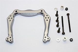 GPM For Traxxas Craniac Upgrade Parts Aluminum Front Shock Tower - 1Pc Set Gray Silver
