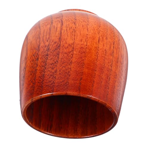 Cabilock Japanese Wooden Sake Cup Natural Solid Wood Mug for Hot Cold Beverages Portable Lightweight Drinkware for Sake Tea Coffee Juice Beer for Home Restaurant Use