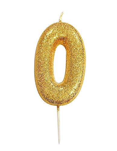 Preisvergleich Produktbild Gold Number Candle - 0