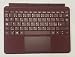 Produktbild Microsoft Surface Go Signature Type Cover Alcantara für Surface Go, Surface Go 2 -Tastaturbelegung: QWERTY -PAN-Nordic (Bordeaux Rot)