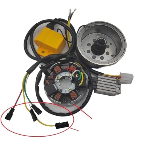 Stator allumage AM6 Minarelli avec rotor et bobines CDI 12V pour moto Senda
