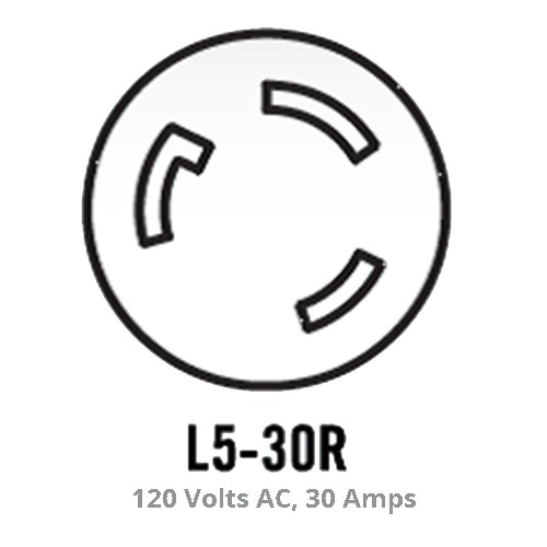 Champion Power Equipment 48034 25 ft. 30A 125V Generator Power 3750 Watts (L5-30P to Three 5-15R) Extension Cord, yellow