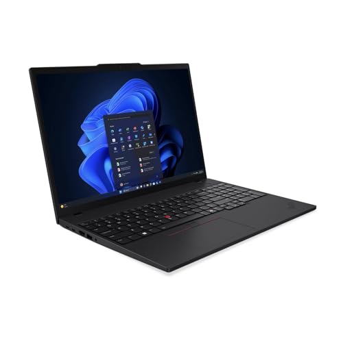 Image of Lenovo ThinkPad T16 Gen 4 Copilot+ Business Laptop 16.0 inch FHD+ IPS Display | Intel Ultra 5-225U (>i7-1355U), 16GB DDR5, 512GB SSD, Backlit KB, Fingerprint, 2 Thunderbolt 4, WiFi 6E, IR Webcam, Win11Pro