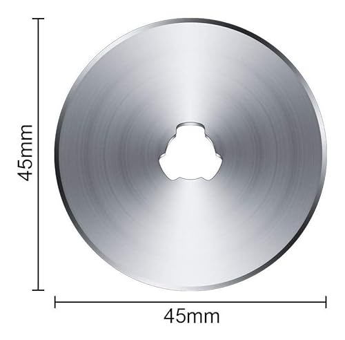 Cortador Rotativo Top Comfort Com Lâmina 45mm Trava de Proteção Círculo + 6 Lâmina Disco 45mm Lanmax