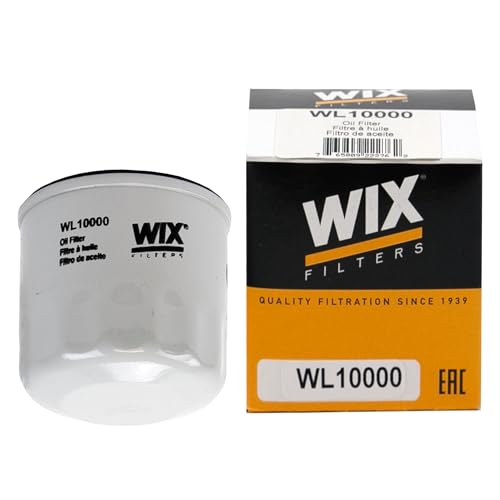 WIX WL10000 Oil Filter Replacement, Built for Synthetic and High Mileage Oil - Compatible With Honda Motorcycles Scooters