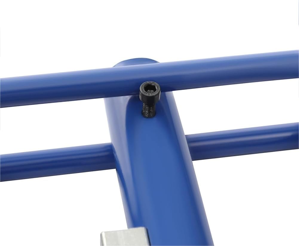 Pipe Squeeze Off Tool, Manual Pipe Squeeze Shut Off Tool for PE, PPR, PVC, PP Pipe Squeeze Shut Off Clamp, Applicable Pipe Diameter 0-110mm, DN110 Blue