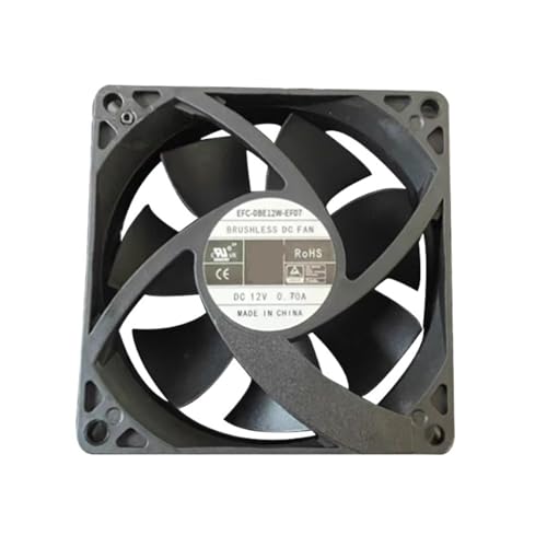 Ventilateur PWM 80mm haute pression 12V pour refroidissement onduleur