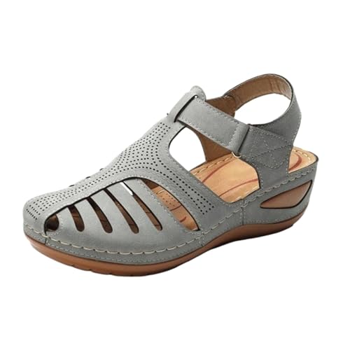 Womens Sandals Summer casual sandals for women wedge heel thick sole ladies beach sandals