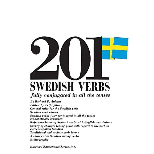 201 Swedish Verbs: Fully Conjugated in All the Tenses
