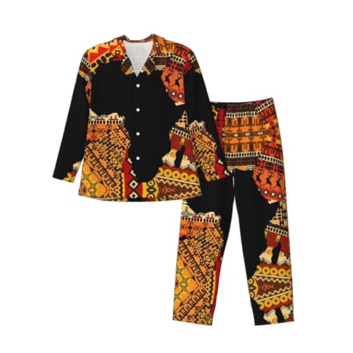 Pyjama homme respirant contre la chaleur nocturne ensemble ample doux