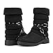 DREAM PAIRS Women's Mid Calf Fashion Winter Snow Boots,Size 9.5,Black,OUSSIE