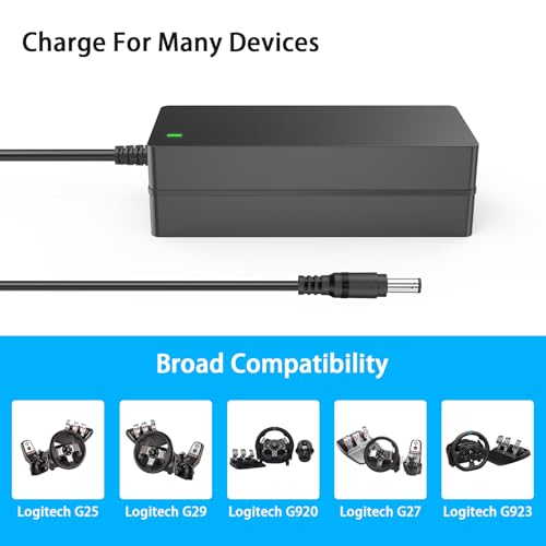 Adaptateur 24V AC pour Logitech G940 GT avec composants durables