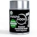 Matcha Moon Pure Zen Ceremonial Grade Matcha Powder | Premium USDA Organic Traditional Japanese Green Tea | First Harvest Uji Kyoto Sourced Tea Powder | 100g Tin