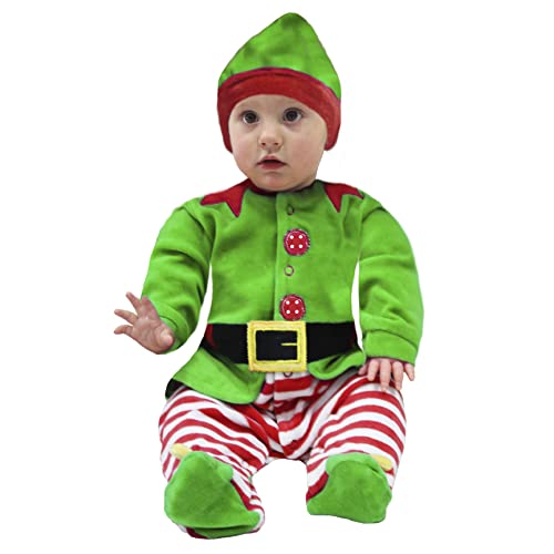 Pegasus Costume Elfo di Babbo natale neonato (7-9 mesi)
