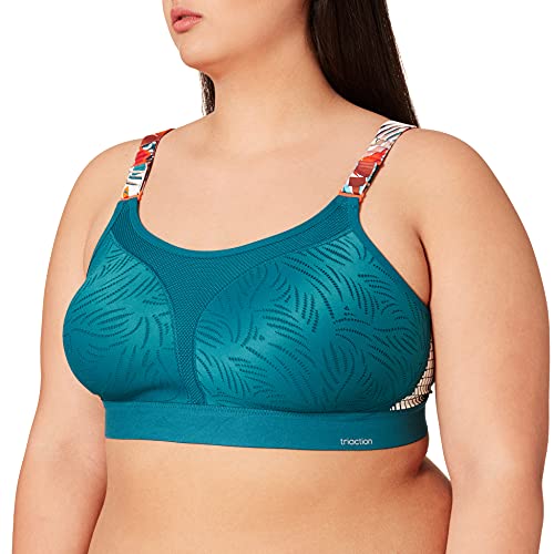 Triaction Damen Extreme Lite N EX Sport-BH, Mystic Sea, 80B