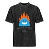 XUBLCX Dumb Ways to Die Mens Black T-Shirt Graphic Tee Printed Unisex Shirt L #1