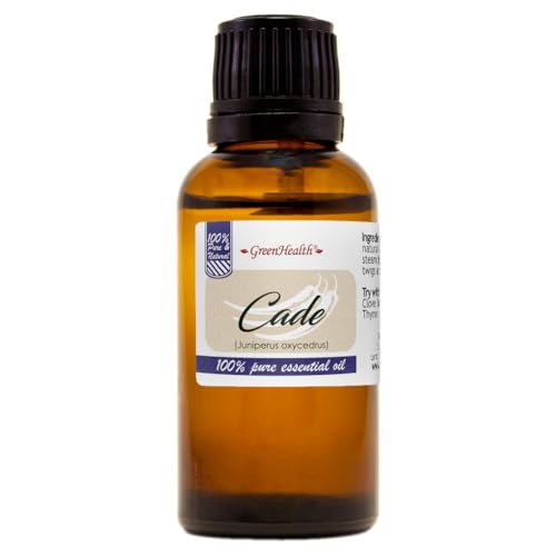 Aceite esencial puro Cade 30 ml en frasco de vidrio