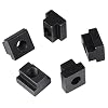 T Slot Nuts 5pcs/ Black Oxide Finish T Slot Nuts Fit Into T-Slots in Machine Tool Tables Woodworking