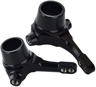 GPM For Tamiya GF01 & TL01 Upgrade Parts Aluminum Front Knuckle Arm Set - 1Pr Black