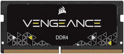 Corsair Vengeance SODIMM 16GB (1x16GB) DDR4 3200MHz CL22 Memory for Laptop/Notebooks (Intel 11th Generation Core Processors Support) Black