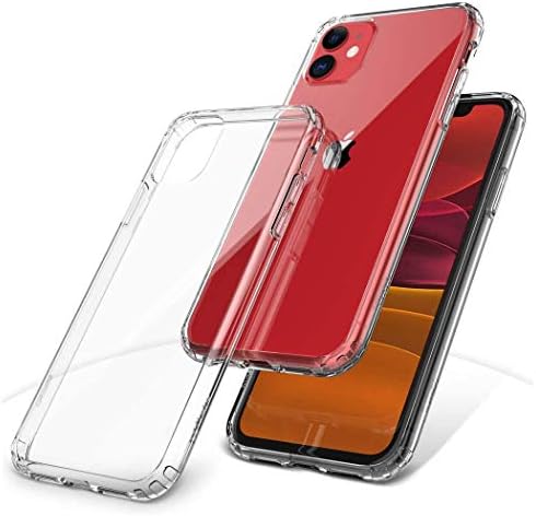 GAPlus Apple iPhone 11 6.1" Case, iPhone 11 Front and Back Case, Transparent Clear Fully Protection PC Hard Soft Cover Bumper Shockproof For iPhone 11