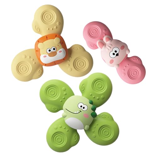 Juguete con ventosa para bebés de 6 a 12 meses, 3 piezas innovadores juguetes de baño, para interior y exterior, cochecito, ventana, viajes, avión, pared, piscina Juguete con ventosa para bebés de 6 a 12 meses, 3 piezas innovadores juguetes de baño, para interior y exterior, cochecito, ventana, viajes, avión, pared, piscina