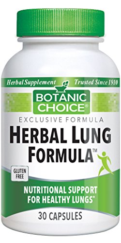 Botanic Choice Lung Herbal Food Formula, 30 Capsules, (Pack of 2) Botanic Choice Lung Herbal Food Formula, 30 Capsules, (Pack of 2)
