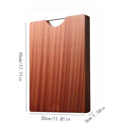 Planche à découper double face en bois résistant pour stopper le jus - 3